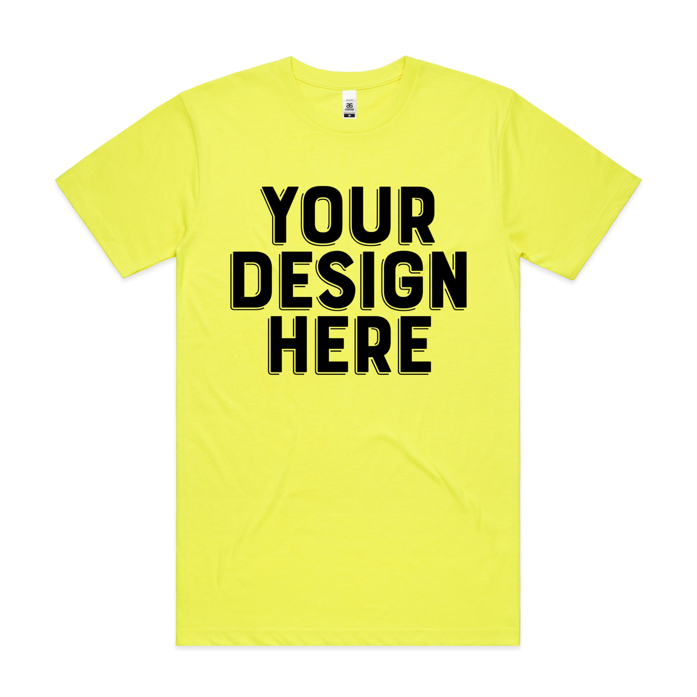 AS Colour Custom Block Safety Tee