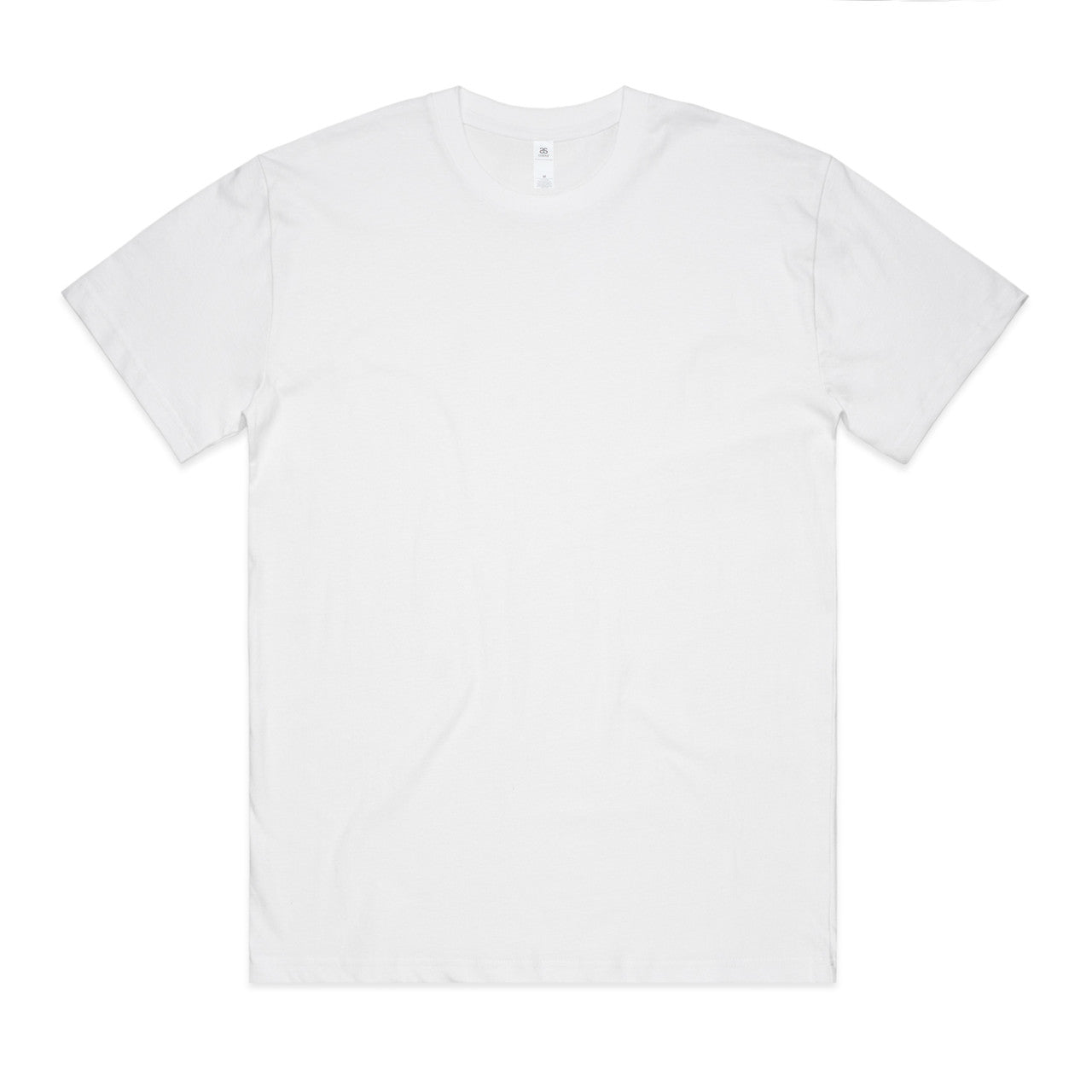 AS Colour Custom Block Oversized Tee - 5052 (White)