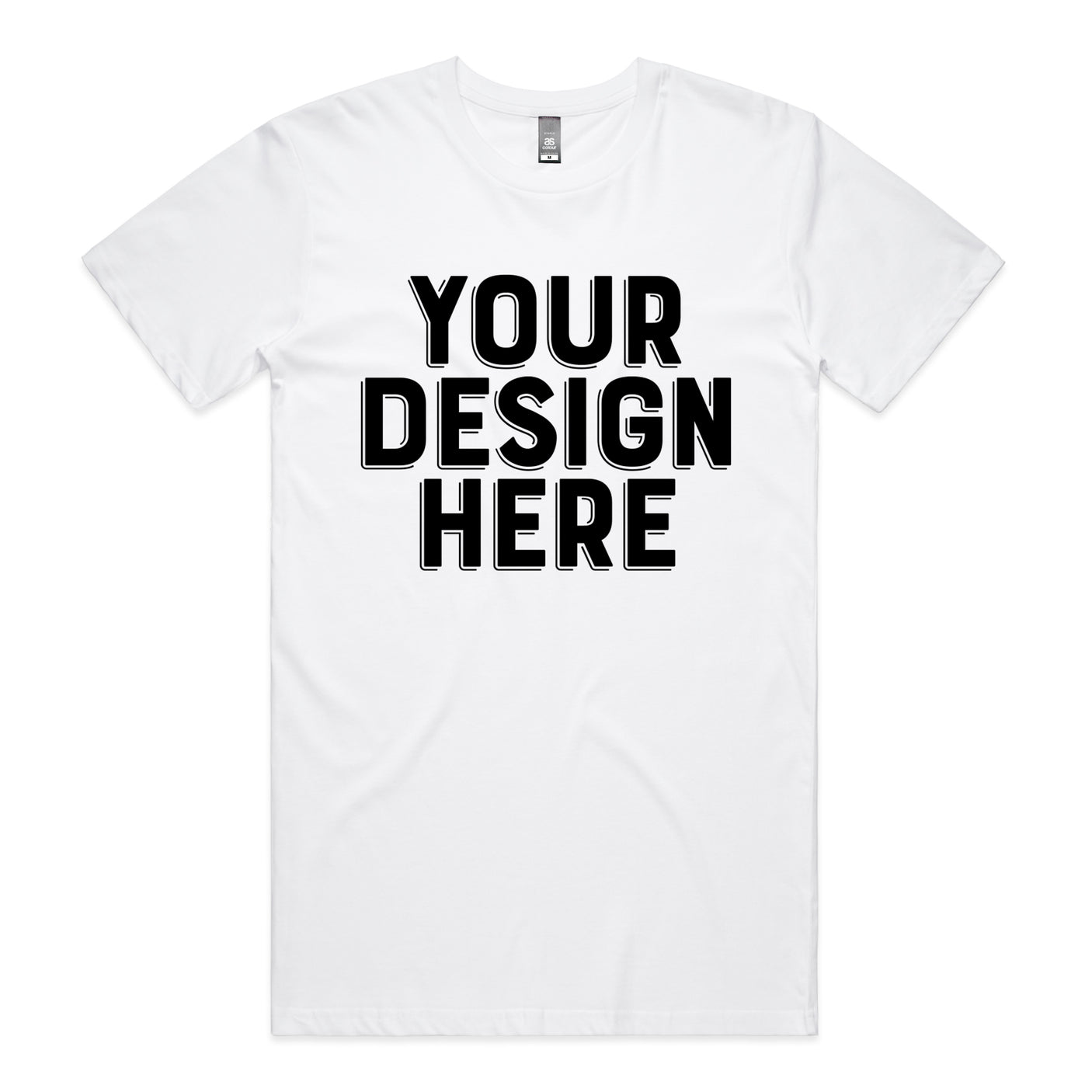 AS Colour Custom Staple Plus Tee [+5cm]
