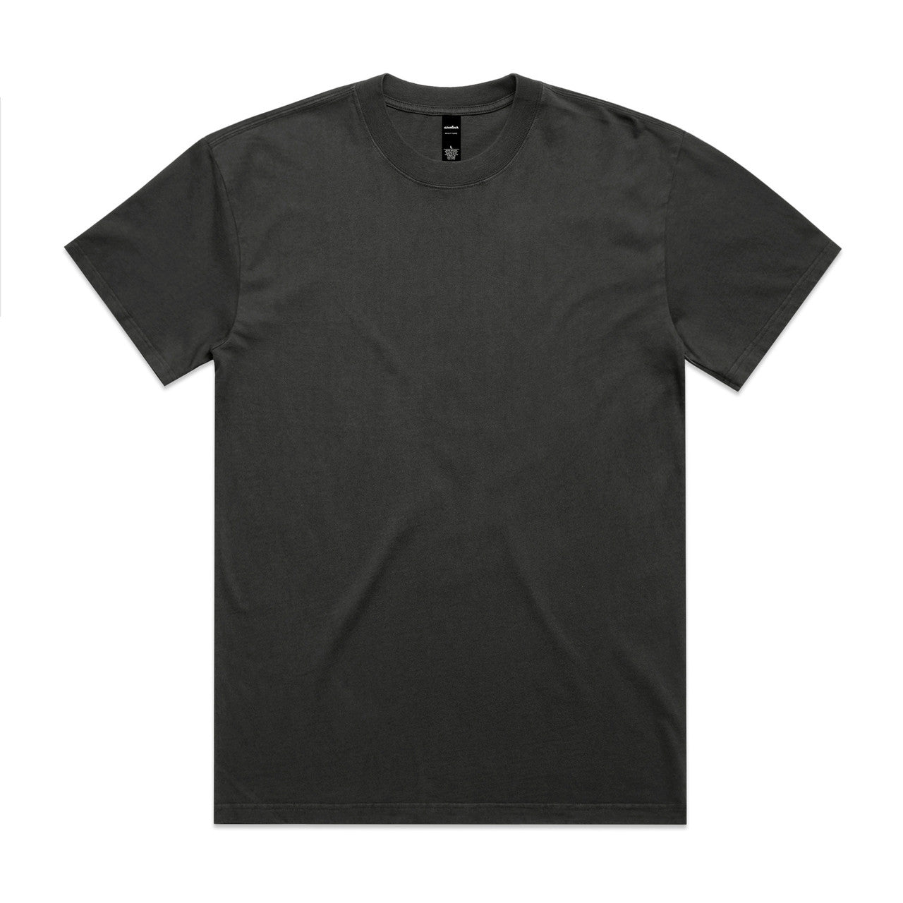 AS Colour Custom Heavy Faded Tee - 5082 (Faded Coal)