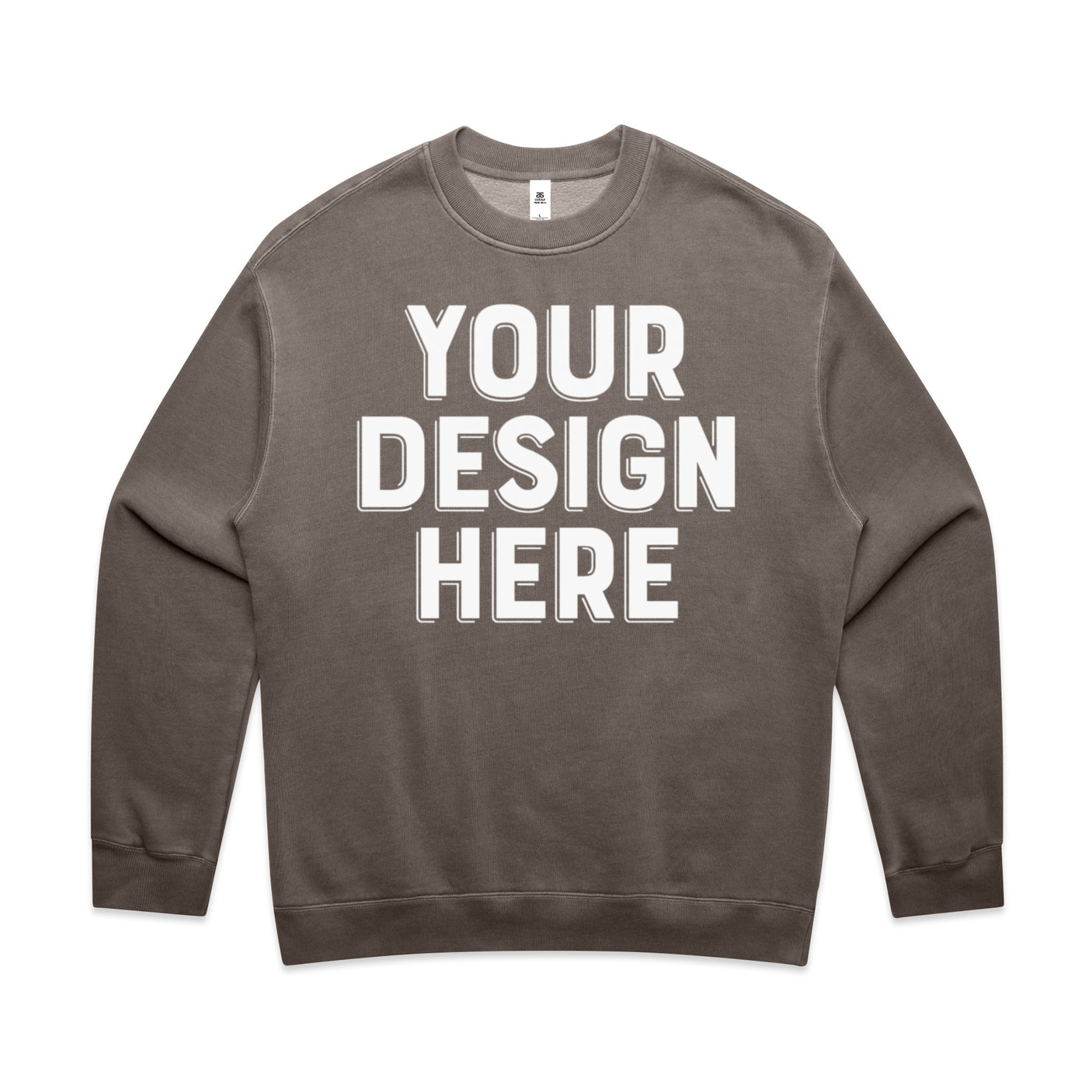 AS Colour Custom Relax Faded Crew